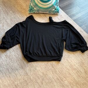 We the Free navy Off-Shoulder Women's Top